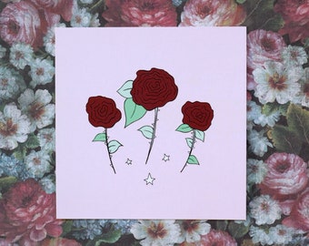 Icon Print- Roses