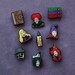 Spooky Witches Shoe Charms
