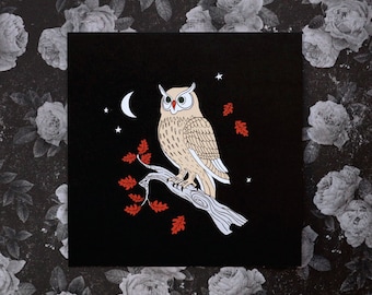 Icon Print- Owl