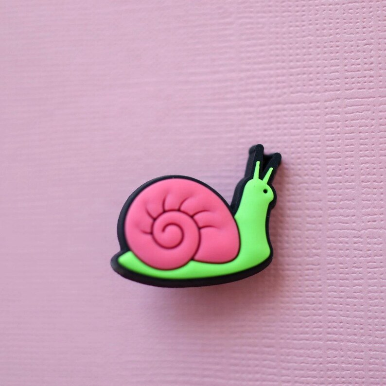 Garden Magick Shoe Charms SNAIL