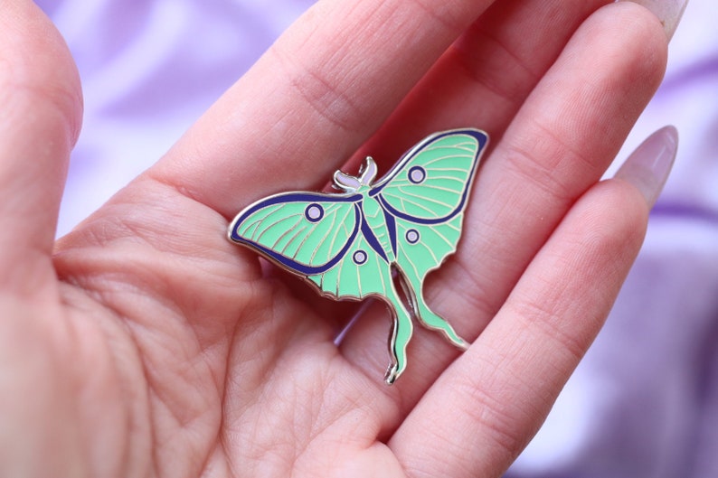 Luna Moth Pin image 1