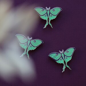 Luna Moth Pin image 5