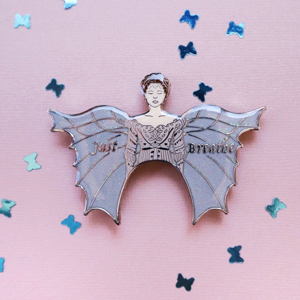 Just Breathe Brooch