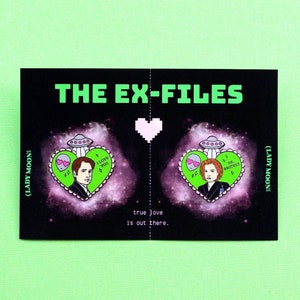 Ex-Files Valentine Pin Set