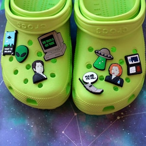 Ex-Files Shoe Charms
