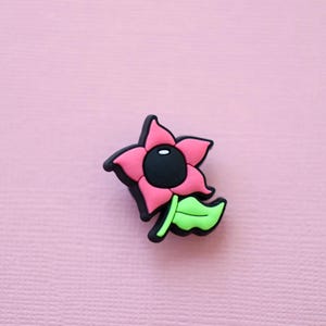 Garden Magick Shoe Charms BELLADONNA FLOWER