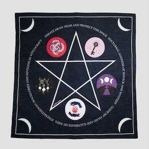 Hekate Altar Cloth Bandana