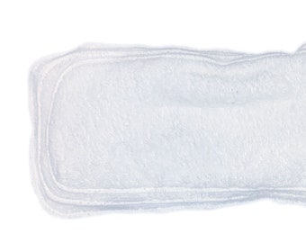 Cuddlz Terry Towelling Adult Sized Absorbent Booster Pad For Incontienence Nappies Nappy Diaper ABDL Cotton Towel For Men Or Women