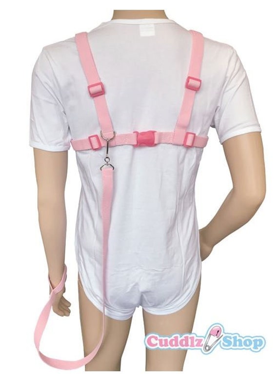 Cuddlz Adult Sized Reins Available in Baby Blue or Pink Locking