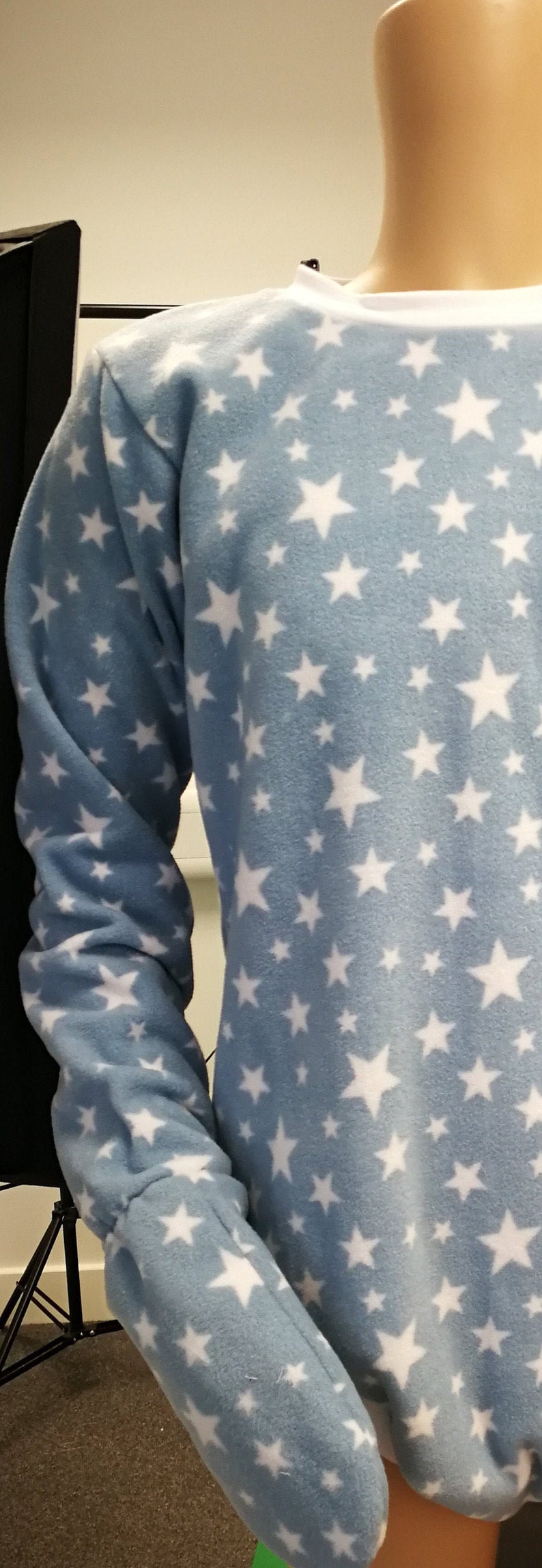 ADD ON OPTION Long Sleeve With Mittens to One of Our Fleece Etsy Denmark