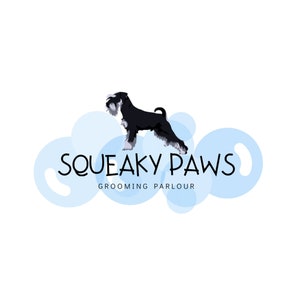 Projektowanie logo, niestandardowe logo firmy, minimalistyczne logo, logo pielęgnacji psów, opieka nad zwierzętami, spersonalizowane logo, branding