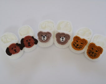 Baby Animal Slippers/Booties