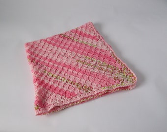 Bright Pink Baby Blanket