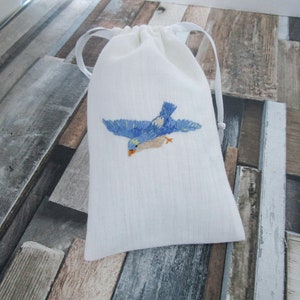 Linen/Cotton Embroidered Bags image 3