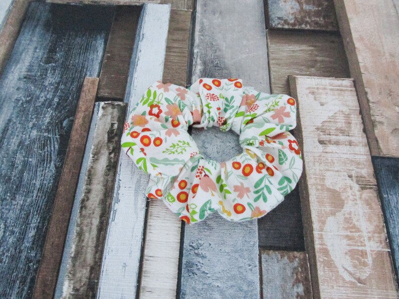 Hair Scrunchies Fresh Floral