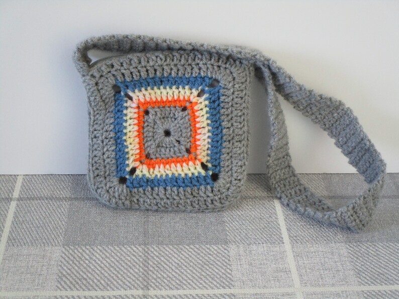 Sample Pocket Bags Granny Square Bag