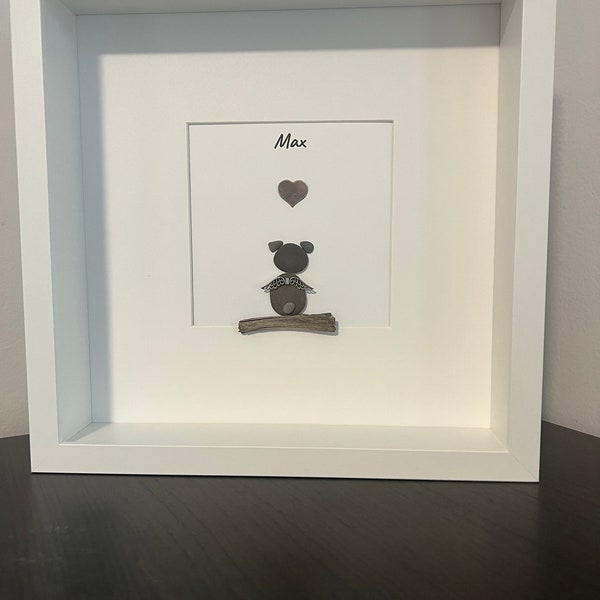 Pet Memorial Pebble Art