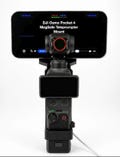 DJI Osmo Pocket 4 MagSafe Teleprompter Mount