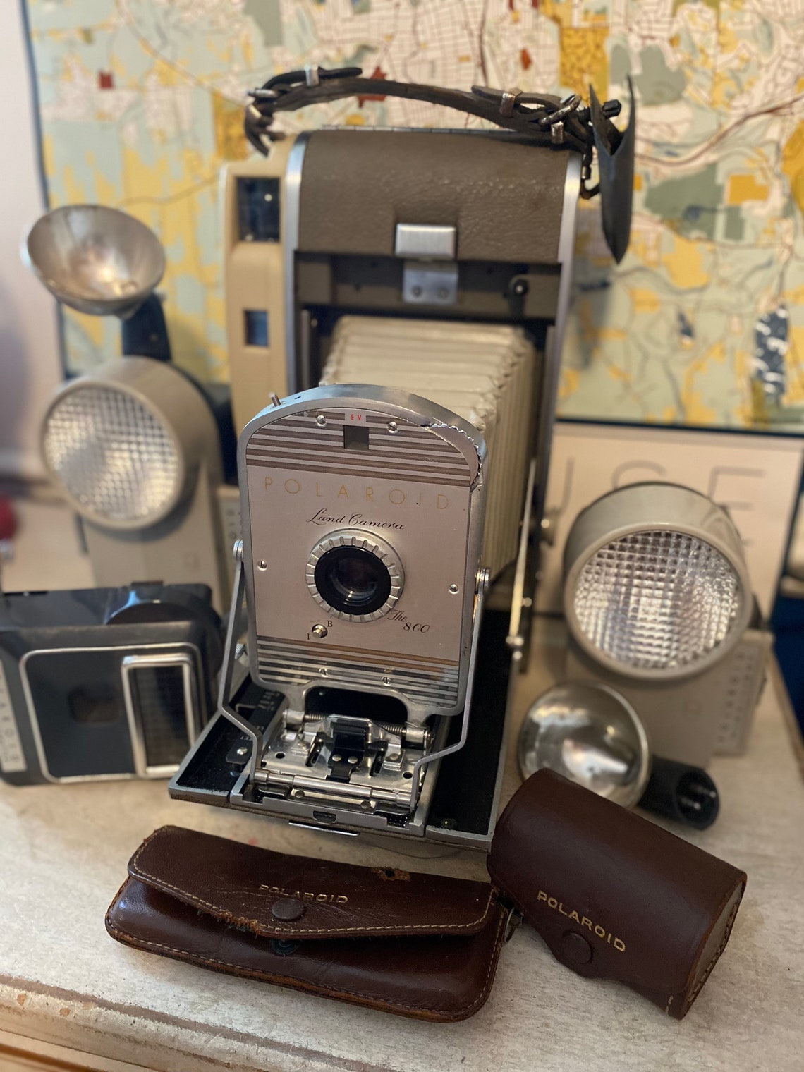 Vintage Polaroid Land Camera The 800 with Photoelectric Etsy