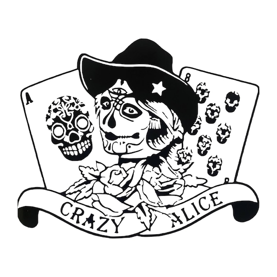 Deadwood Cigars Crazy Alice SVG PNG Digital Download