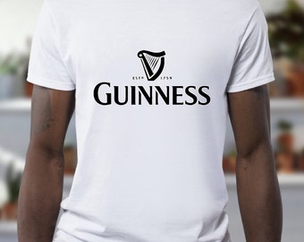 GUINNESS Logo T-shirt Unisex Neck