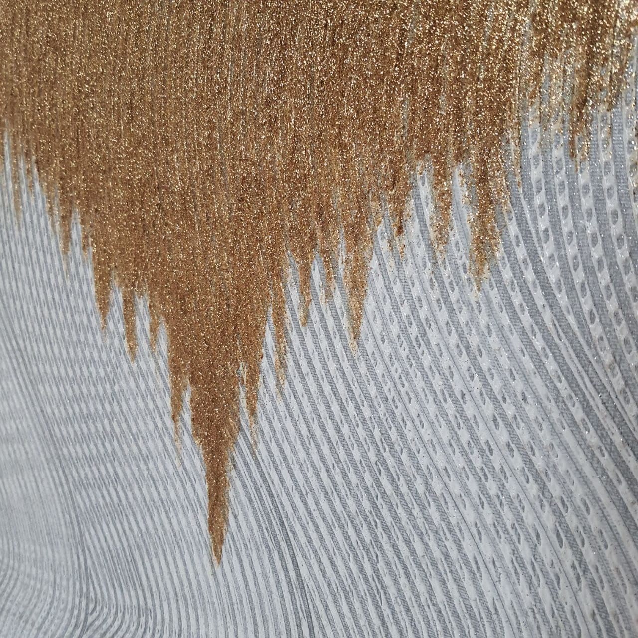 Large Shine Painting Gold Glitter Wall Art Living Room Extra Etsy