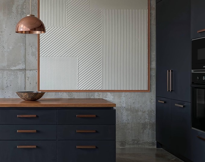 Modern abstract wall art, textured neutral canvas, geometric minimalist artwork for elegant contemporary spaces