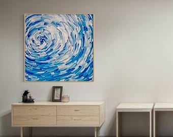 Contemporary Abstract Aqua, Teal & Turquoise 3-dimensional Contemporary Abstract Aqua, Teal & Turquoise 3-dimensional