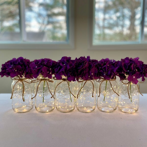 Purple Centerpiece Etsy