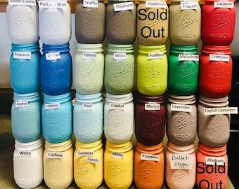 Mason Jars Bulk, Painted Mason Jars, Bulk Order Mason Jars, Different Size Mason Jars, Mason Jar Decor, Pint Mason Jars, Quart Mason Jars