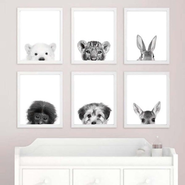 Black and White Baby - Etsy