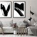 Set of 3 Downloadable Black and White Prints Printable Black - Etsy