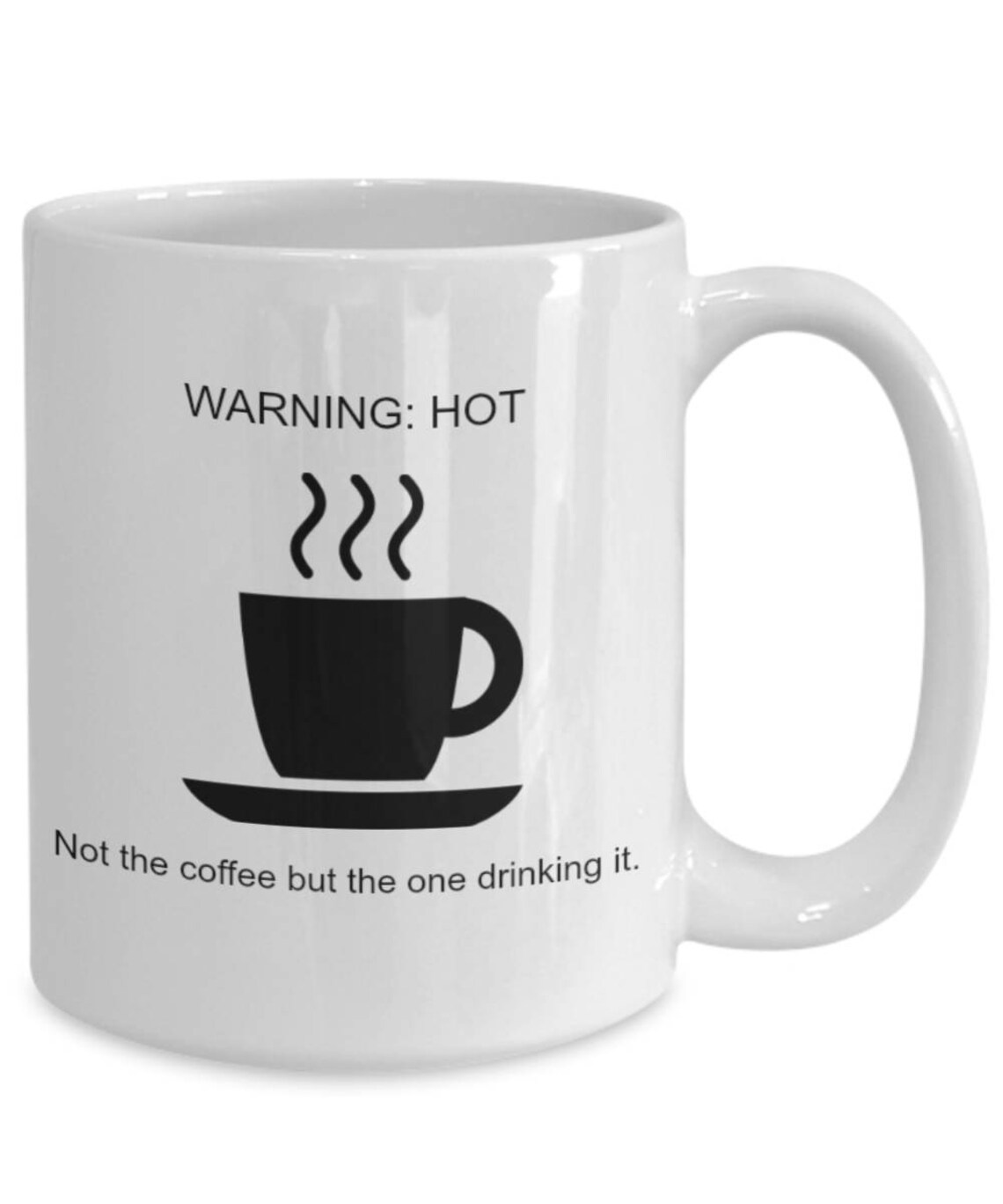 Hot Coffee Drinker Funny Coffee Mug For Coffee Lovers And Etsy
