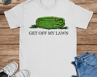 Get Off My Lawn T-Shirt, Funny Tank Top, Cool Hoodie, Sizes S-5XL