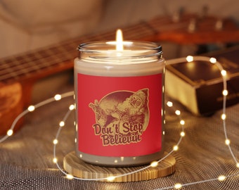 Don't Stop Believing In Santa Vintage Scented Candle, 9oz