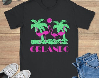 Retro Orlando Florida Graphic Tee Shirt, Funny Sweatshirt, Cool Hoodie, Sizes S-5XL