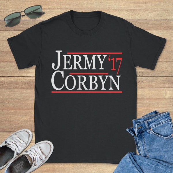 Jeremy Corbyn Labour Leader Graphic Tee Shirt, Funny Sweatshirt, Cool Hoodie, Sizes S-5XL