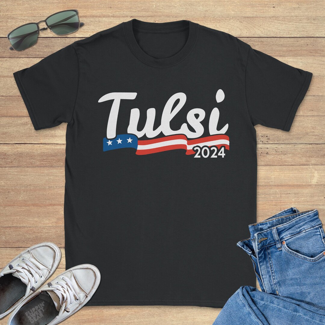 Tulsi Gabbard for President 2024 Graphic Tee Shirt Cool - Etsy