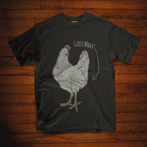 Guess What Chicken Butt Funny Joke Unisex T-Shirt