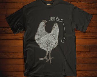 Guess What Chicken Butt Funny Joke Unisex T-Shirt