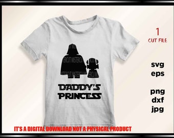Download Daddys Princess Svg Etsy