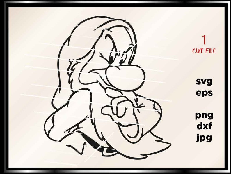 Free Free 120 Disney Grumpy Svg SVG PNG EPS DXF File