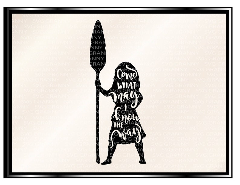 Moana SVG disney cut file printable cricut silhouette | Etsy