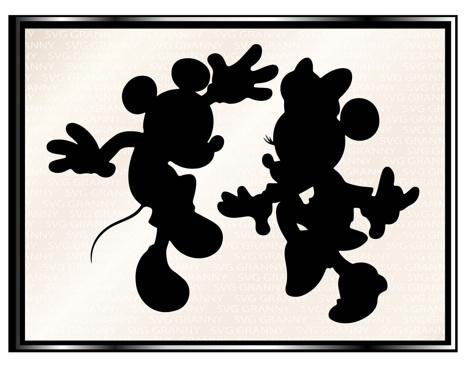 Download Disney couple SVG DXF Png Layered Cut File Cricut Designs ...