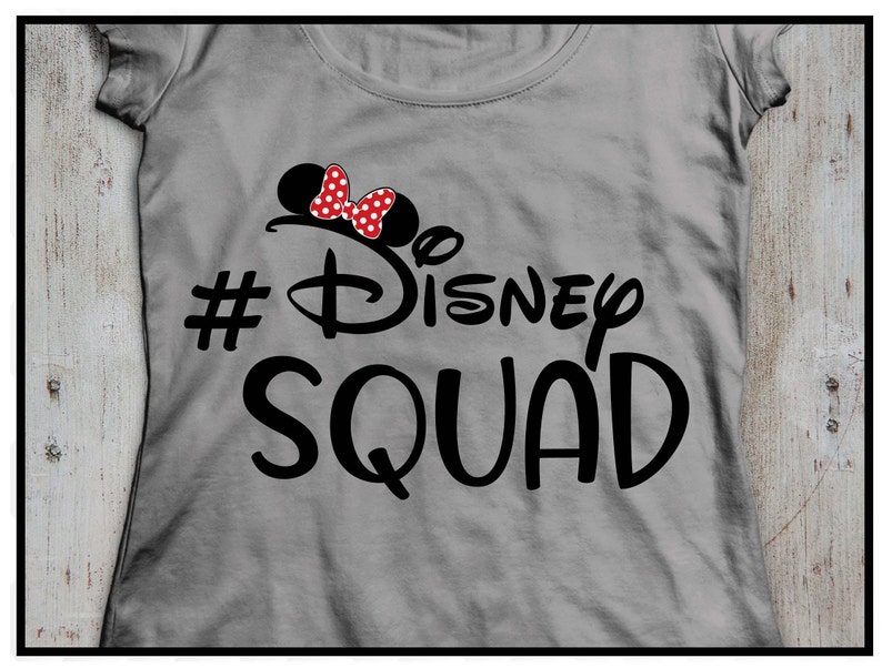 Download Disney Squad Svg Cut File DisneySquad Disney family shirt ...