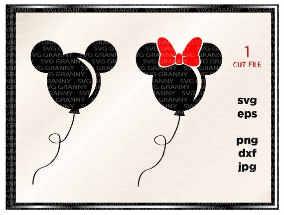 Free Free 172 Svg Mickey Balloons Disney Balloon Svg SVG PNG EPS DXF File