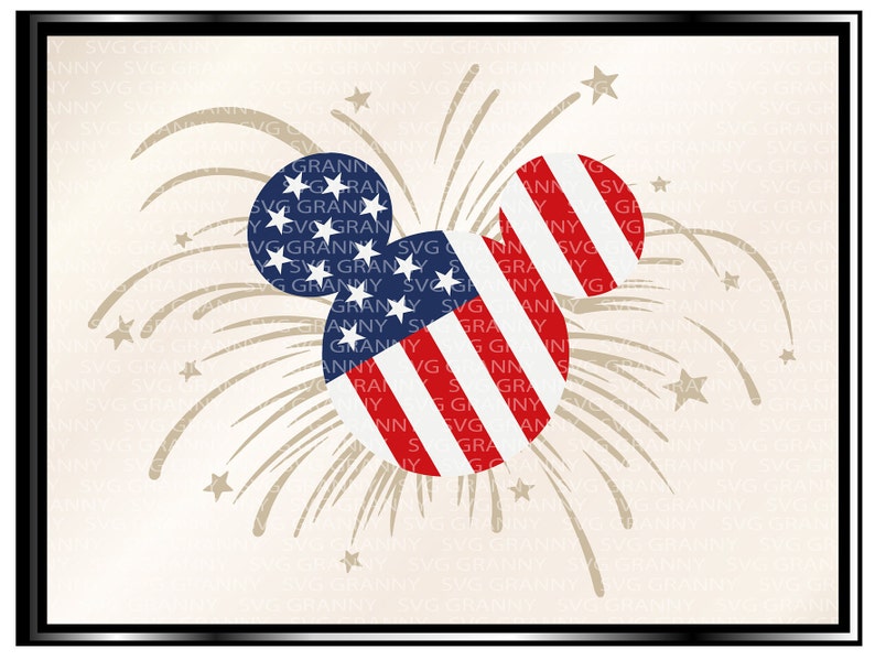 Download Mickey fireworks SVG disney independence day 4th of july ...