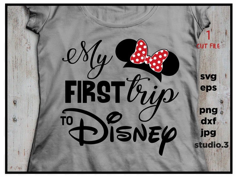 Free Free 275 My First Disney Trip Shirt Svg SVG PNG EPS DXF File