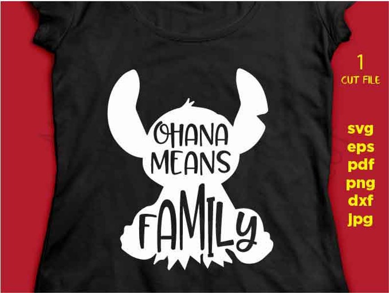 Free Free 254 Disney Ohana Means Family Svg SVG PNG EPS DXF File