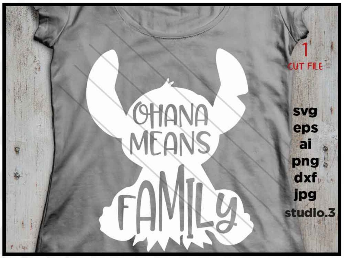 Free Free 97 Disney Ohana Svg SVG PNG EPS DXF File